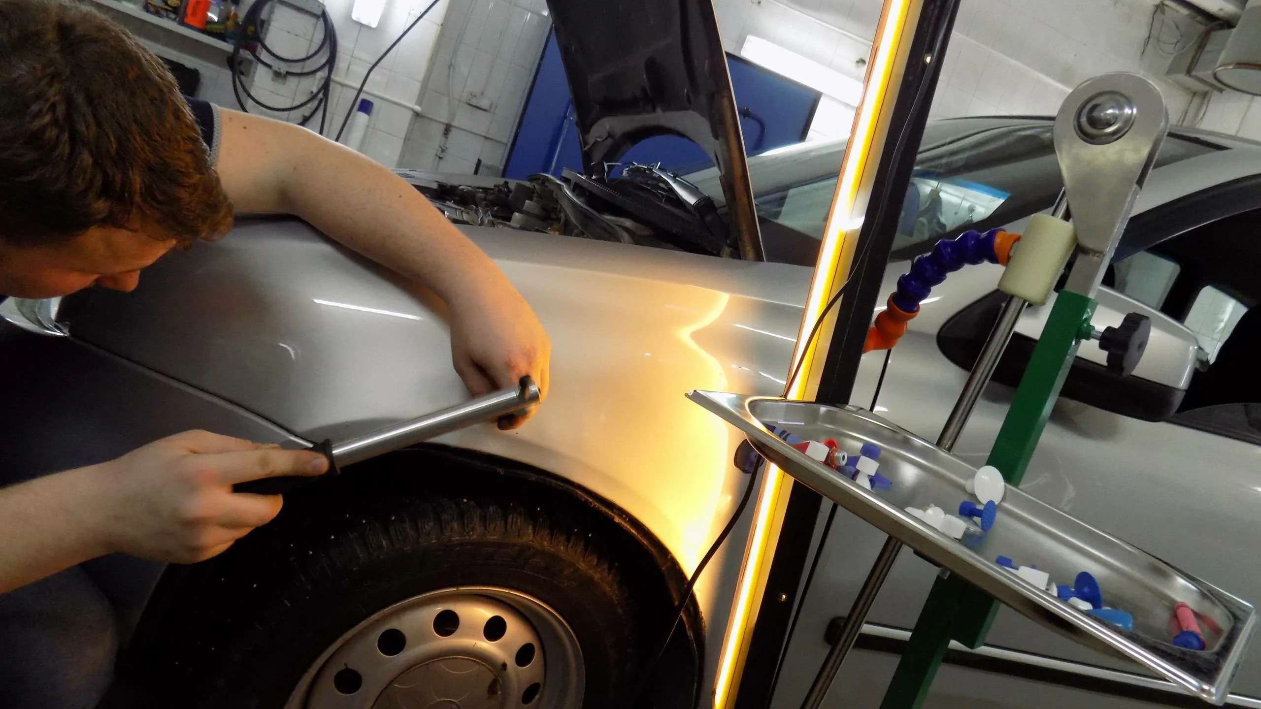 Complete Auto Body Restoration: Hail Damage Repair & Mobile Dent Repair Services.